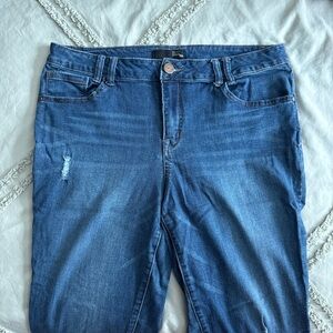 1822 Denim Women's Skinny Jeans in Blue